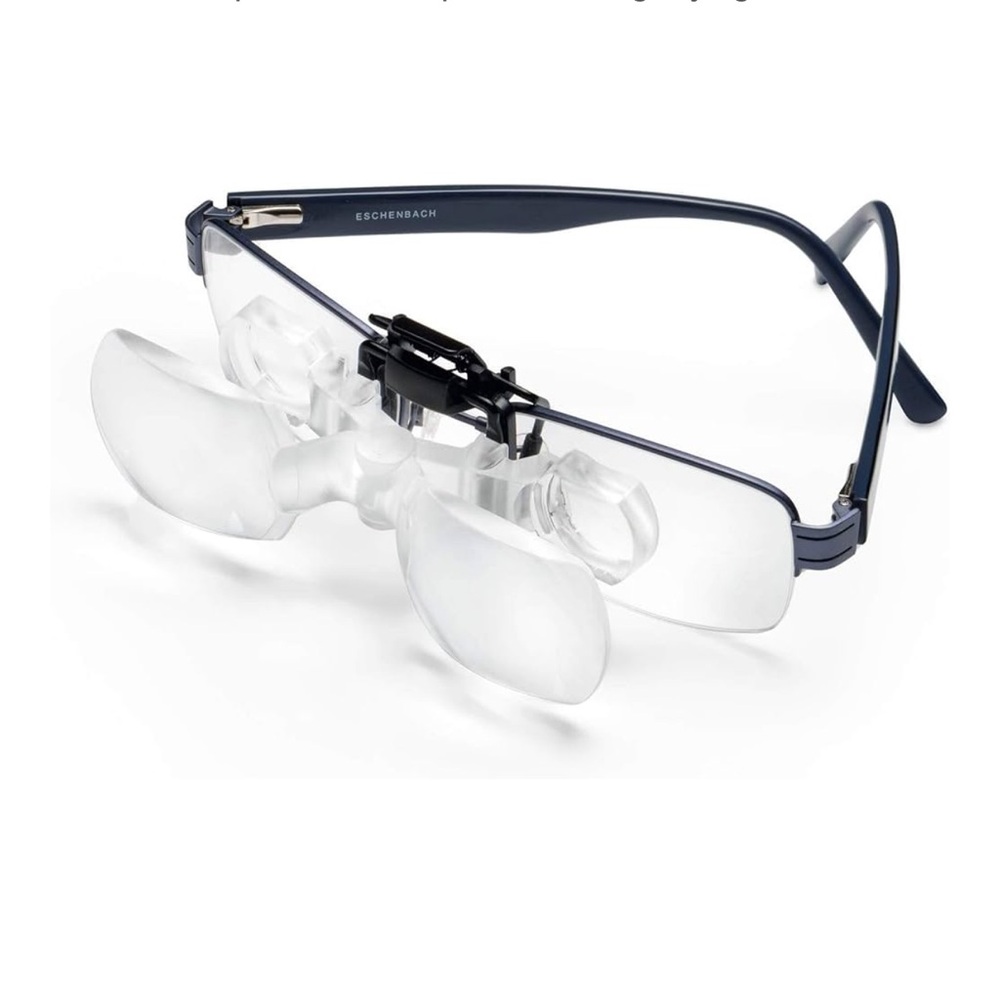 Blue Magnifying Glasses